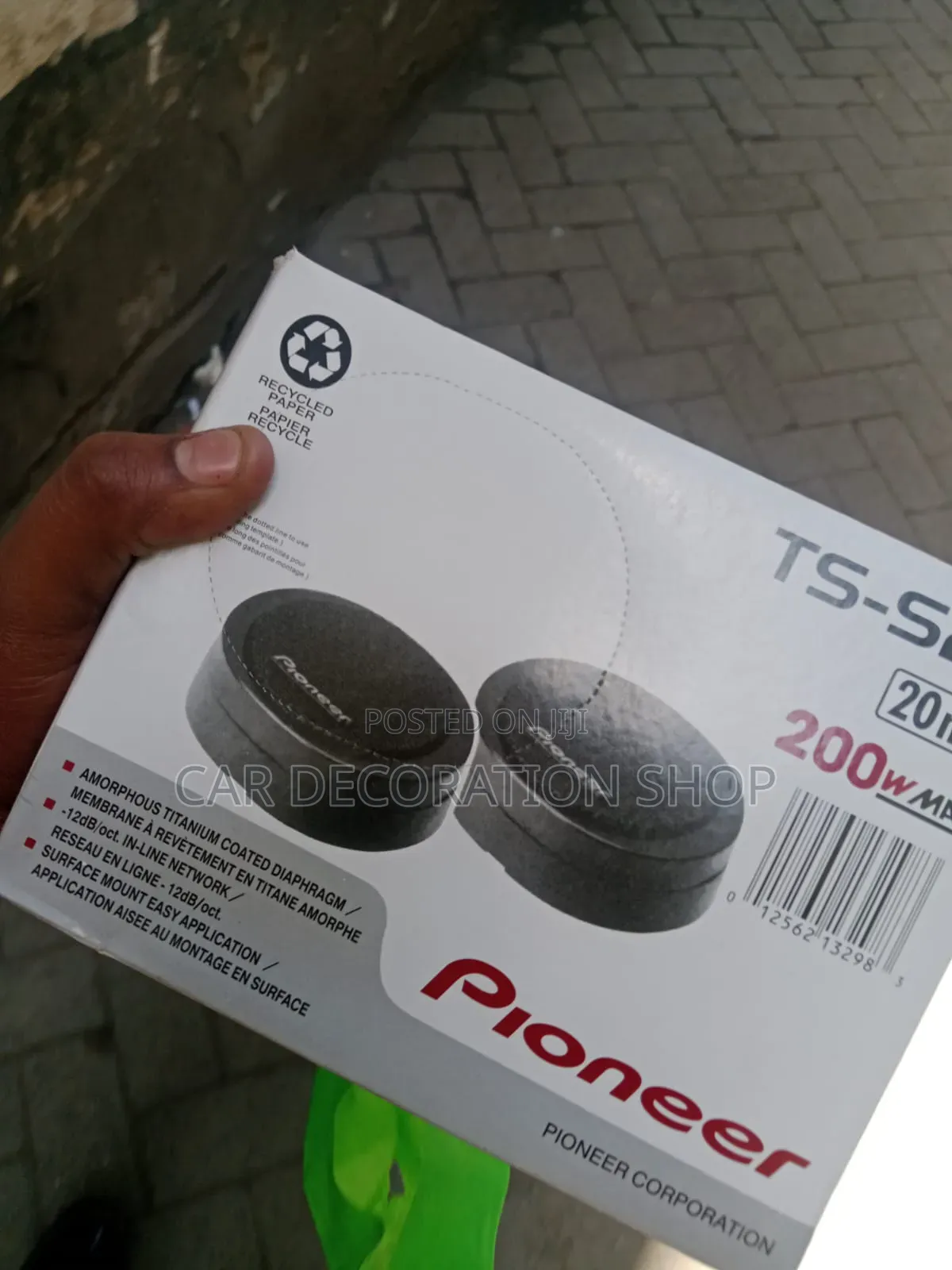 Pioneer Tweeters With High Pass Filter Fitted Directly 2 Speaker Cable