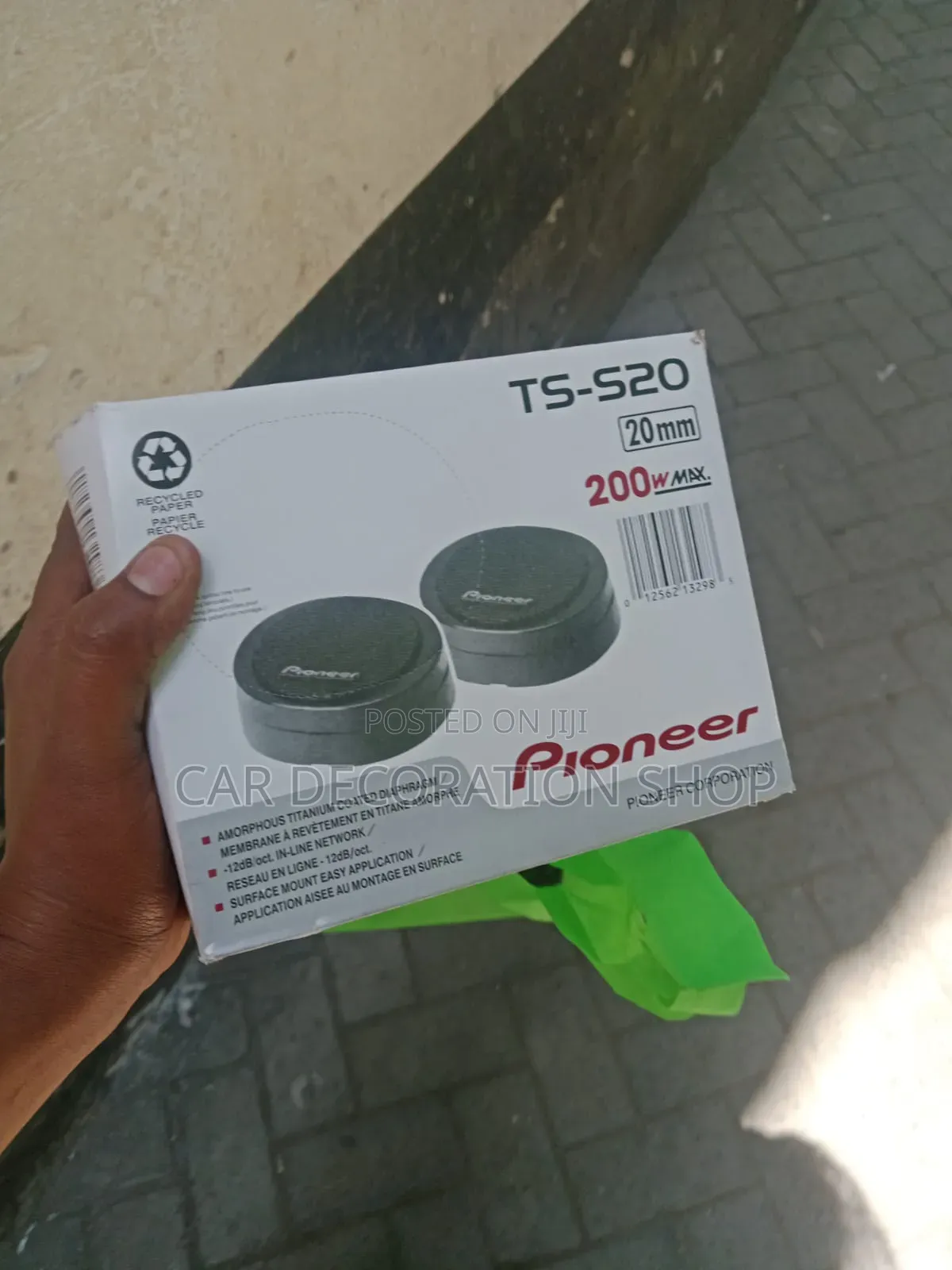 Pioneer Tweeters PPS Dome Diaphragm Paired With Dedicated Crossover