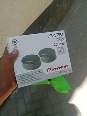 Pioneer Tweeters PPS Dome Diaphragm Paired With Dedicated Crossover