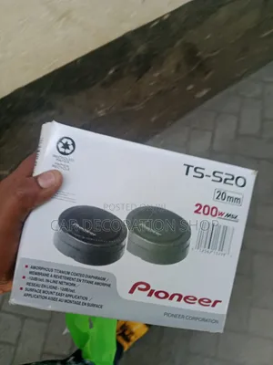 Pioneer Tweeters PPS Dome Diaphragm Paired With Dedicated Crossover