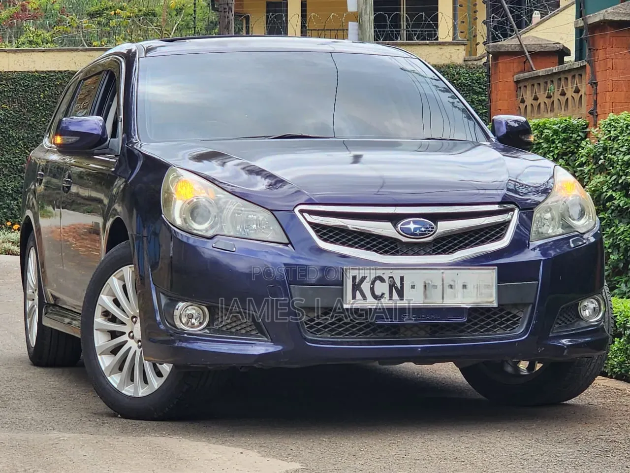 Subaru Legacy 2010 Purple