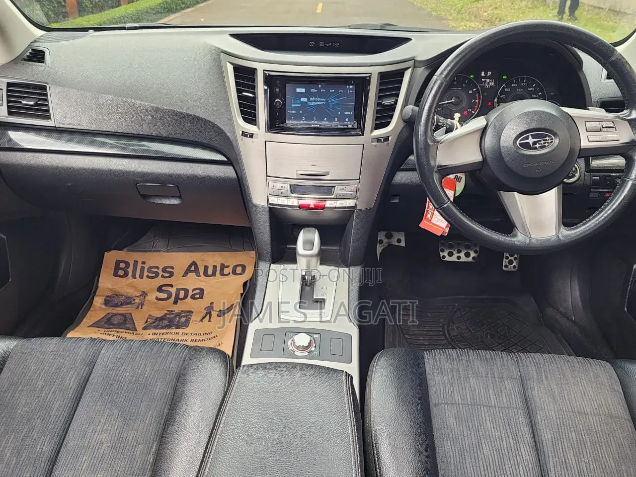 Subaru Legacy 2010 Purple