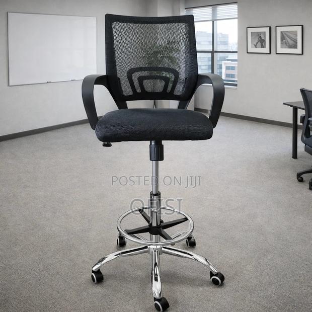 Office Chair; High Back Mesh Reception Chair