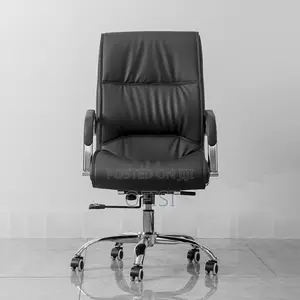Office Chair; Black Executive Office Seat