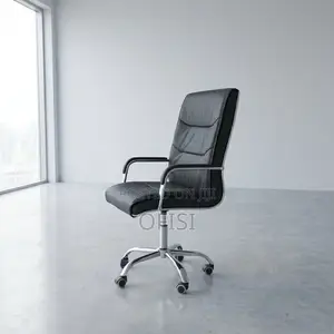 Office Chair; Black Executive Office Seat