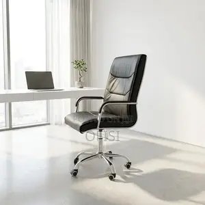 Office Chair; Black Executive Office Seat