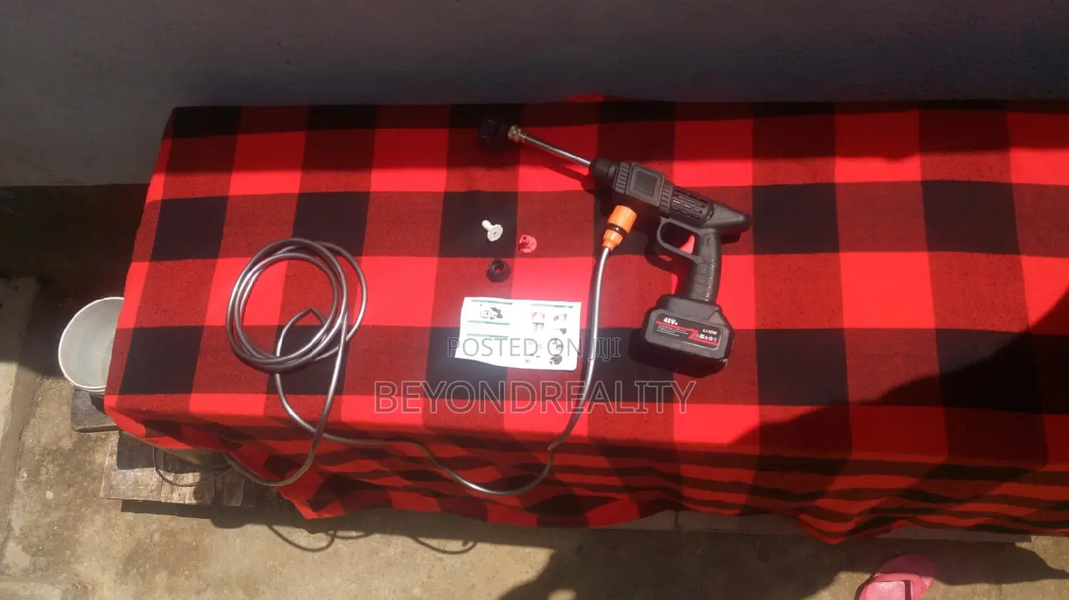Imported Car Rechargeable Pressure Washing Pump