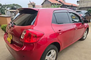 Toyota Auris 2007 Red