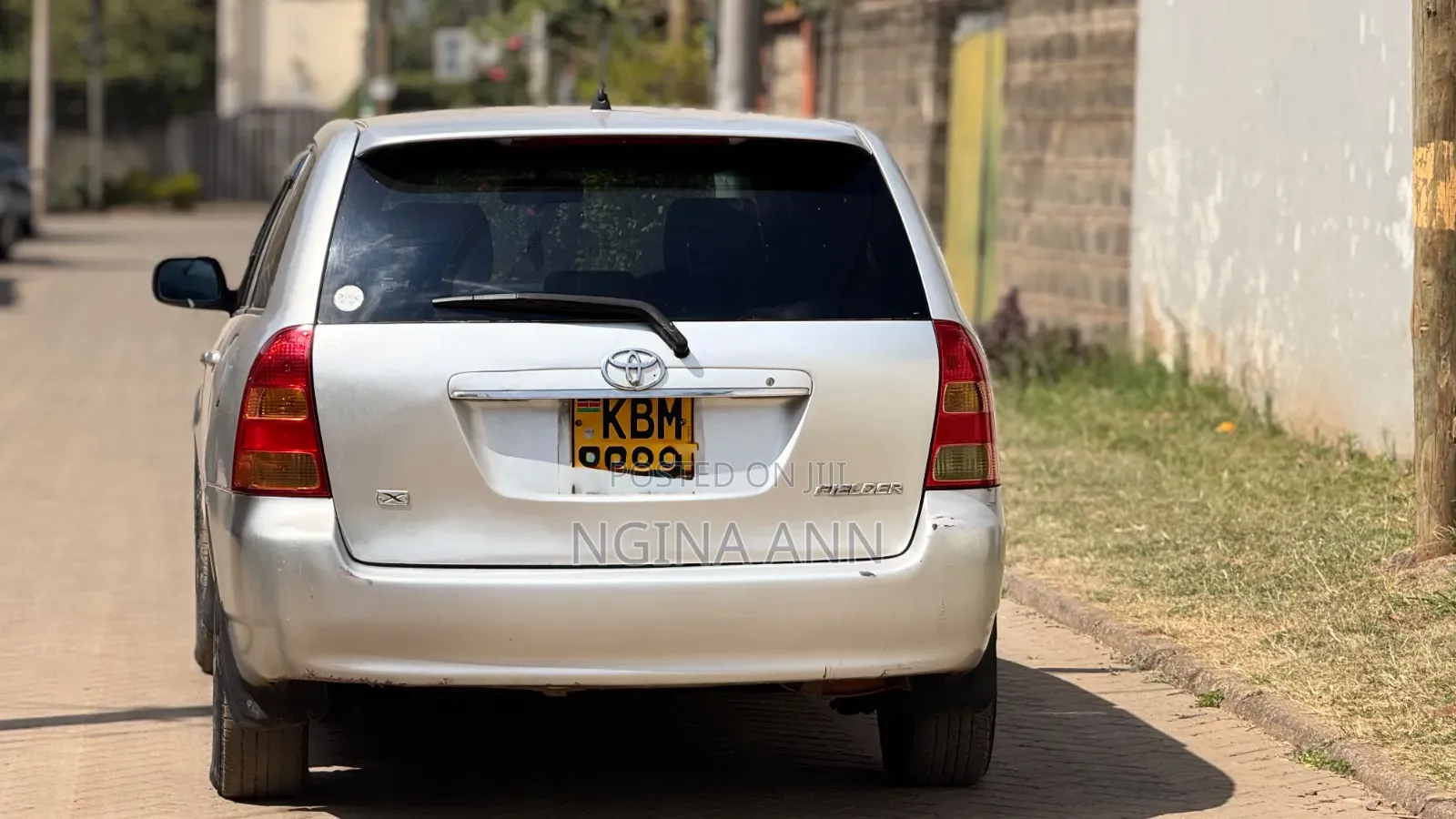 Toyota Corolla Fielder 2003 Silver