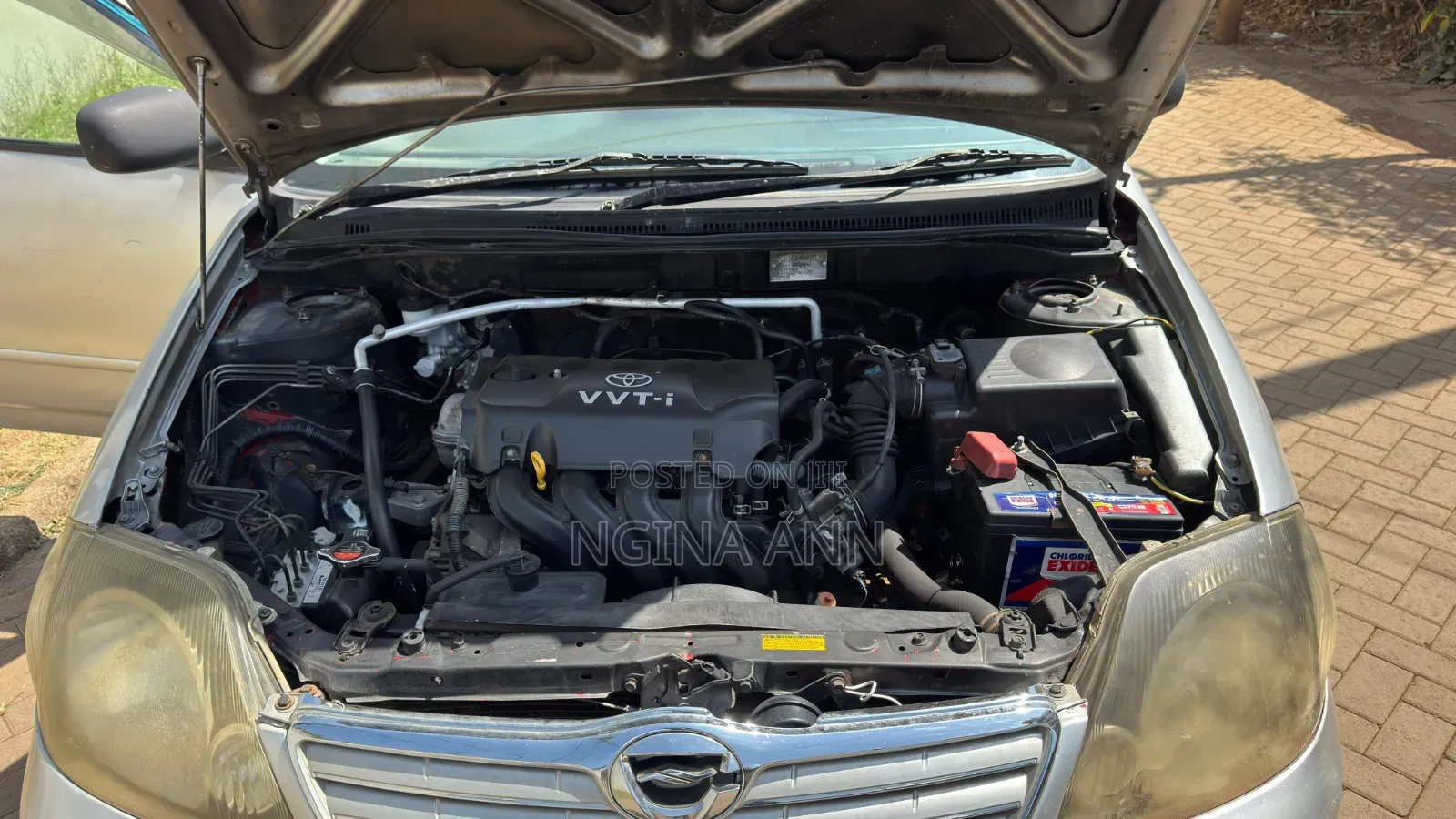 Toyota Corolla Fielder 2003 Silver