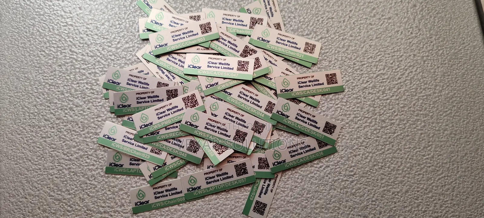 Aluminium Asset Tags