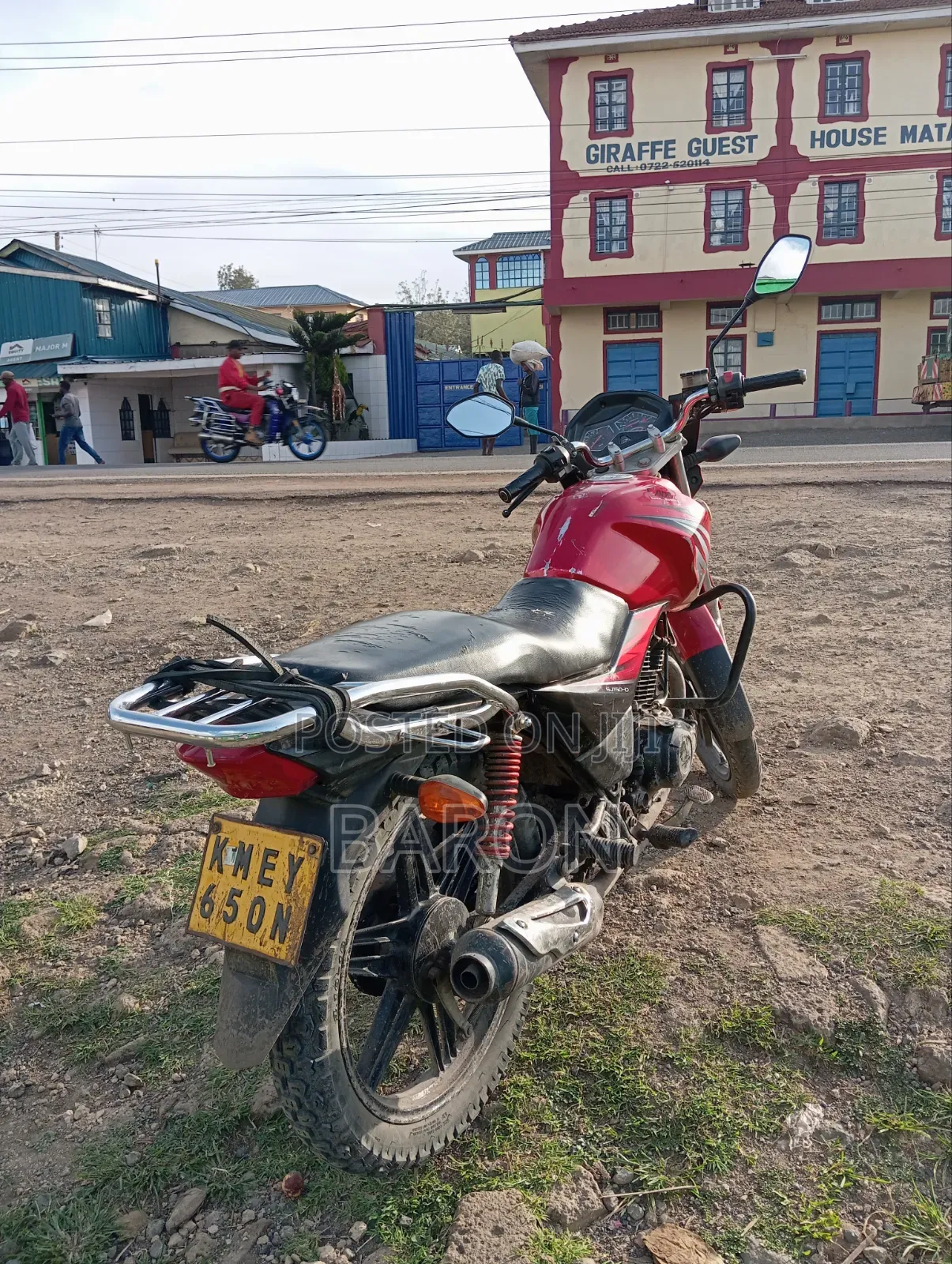 Motorcycle 2018 Red