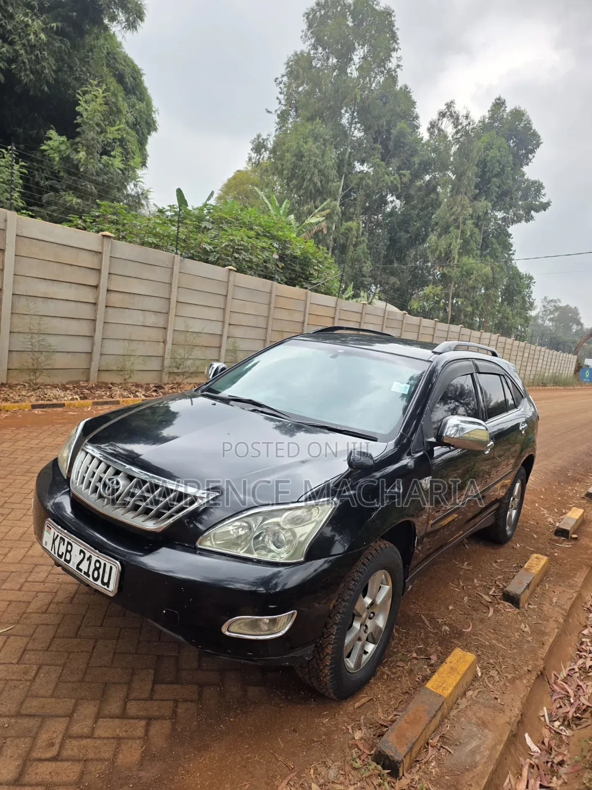 Toyota Harrier 2007 Black