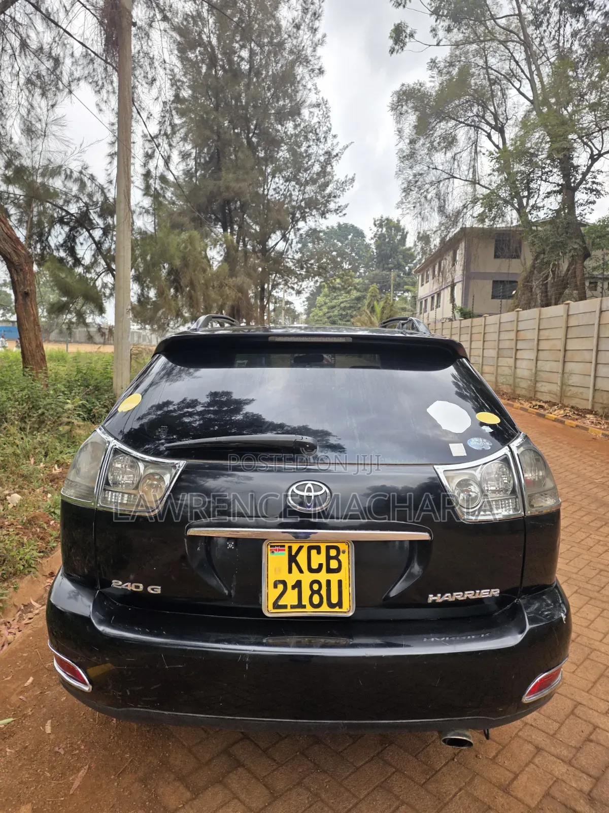 Toyota Harrier 2007 Black