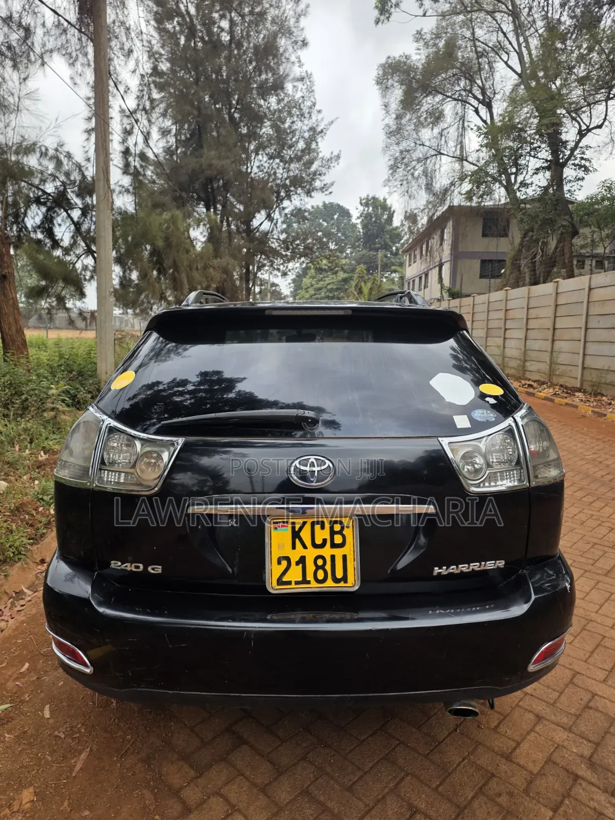Toyota Harrier 2007 Black