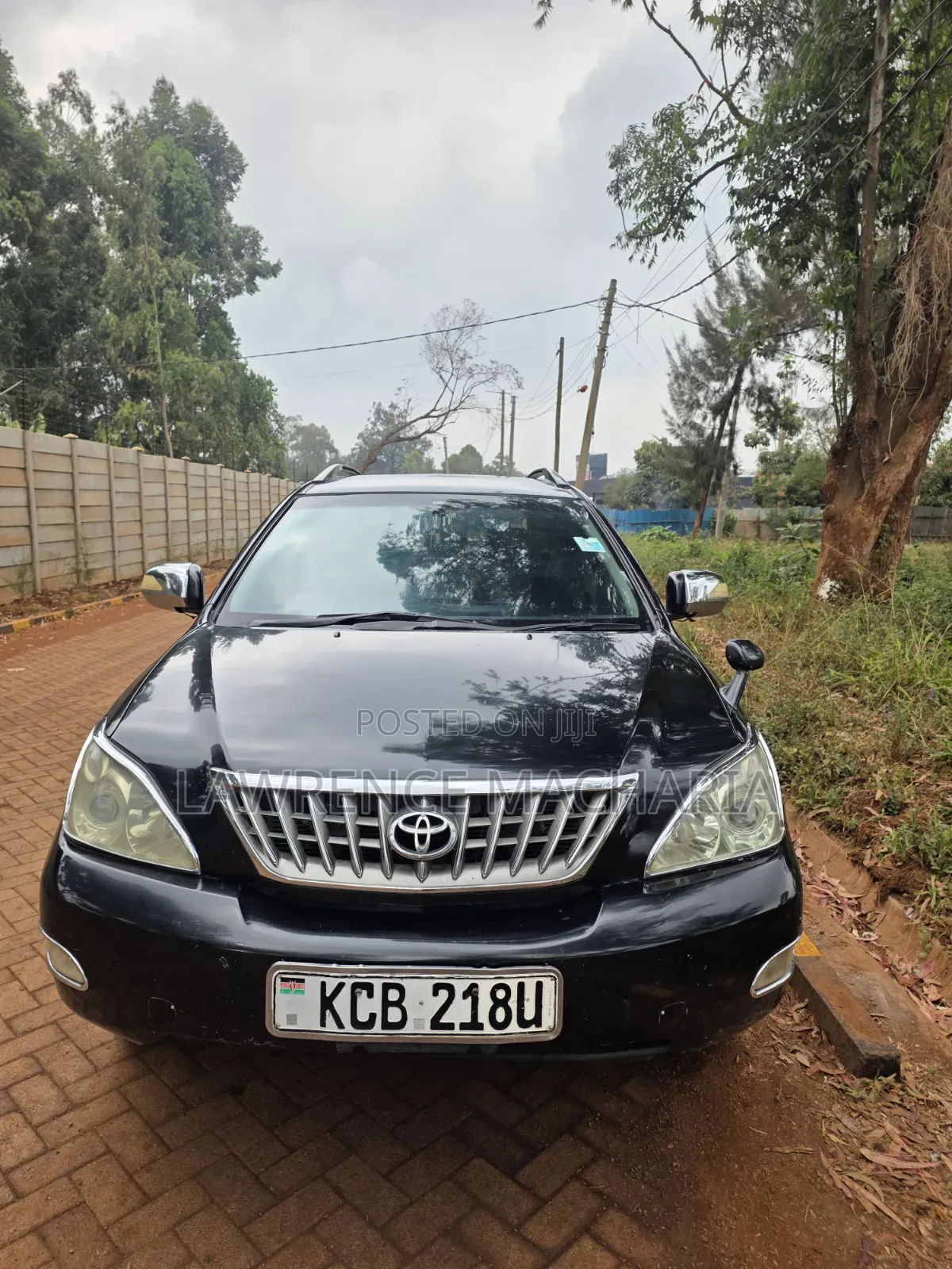 Toyota Harrier 2007 Black