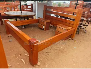 Super King Size {6by6}. Beams Mahogany Bed