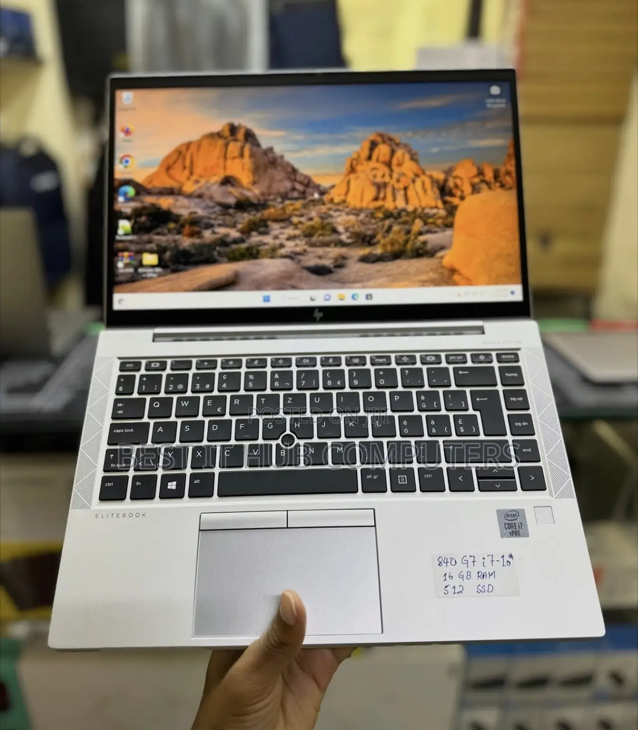 Laptop HP EliteBook 840 G7 8GB Intel Core i5 SSD 256GB