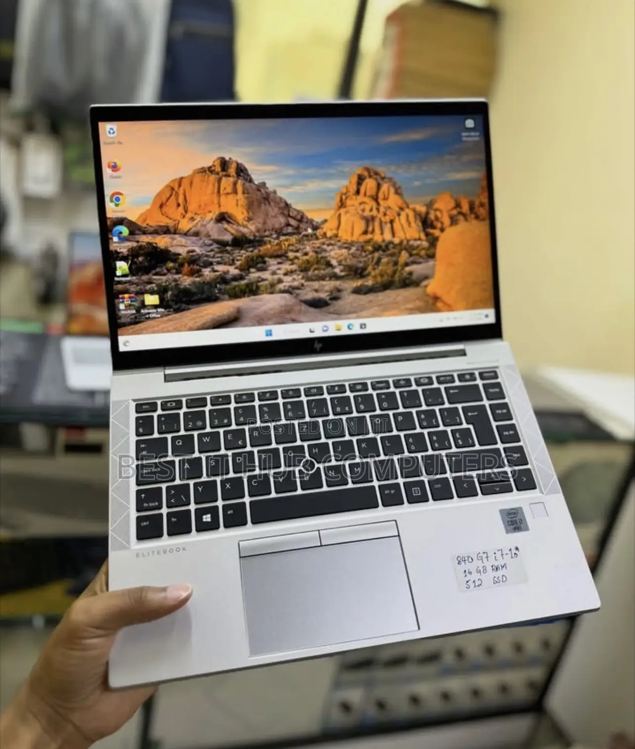 Laptop HP EliteBook 840 G7 8GB Intel Core i5 SSD 256GB