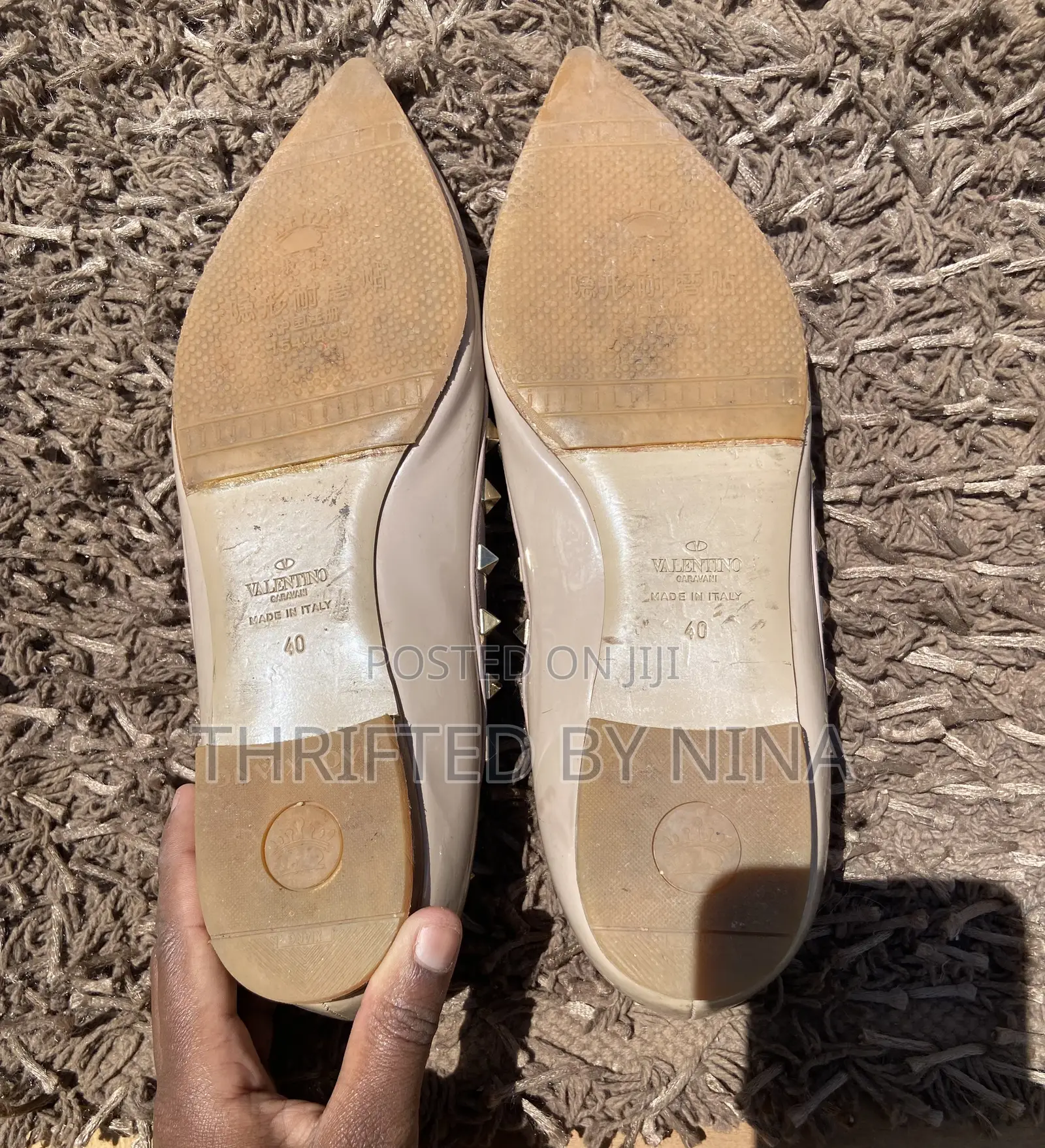 Thrifted Designer Shoes.