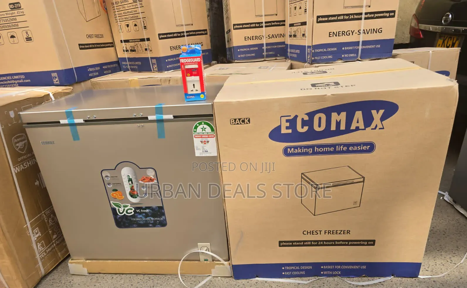 Ecomax Deep Freezers 219 Litres