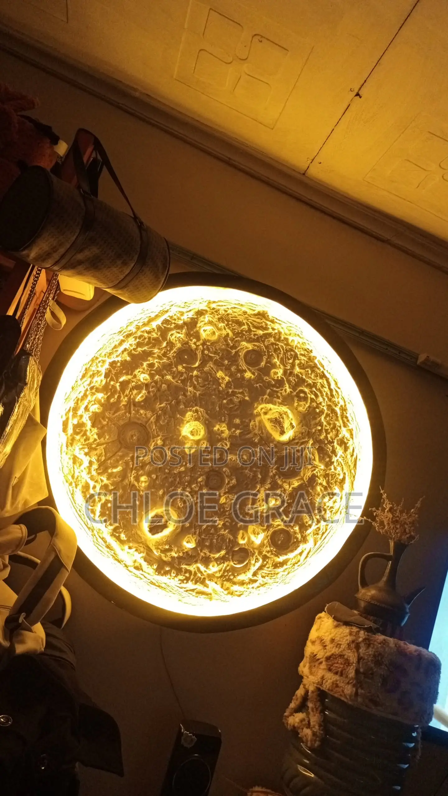 Handmade Diy Moon/Sun/World