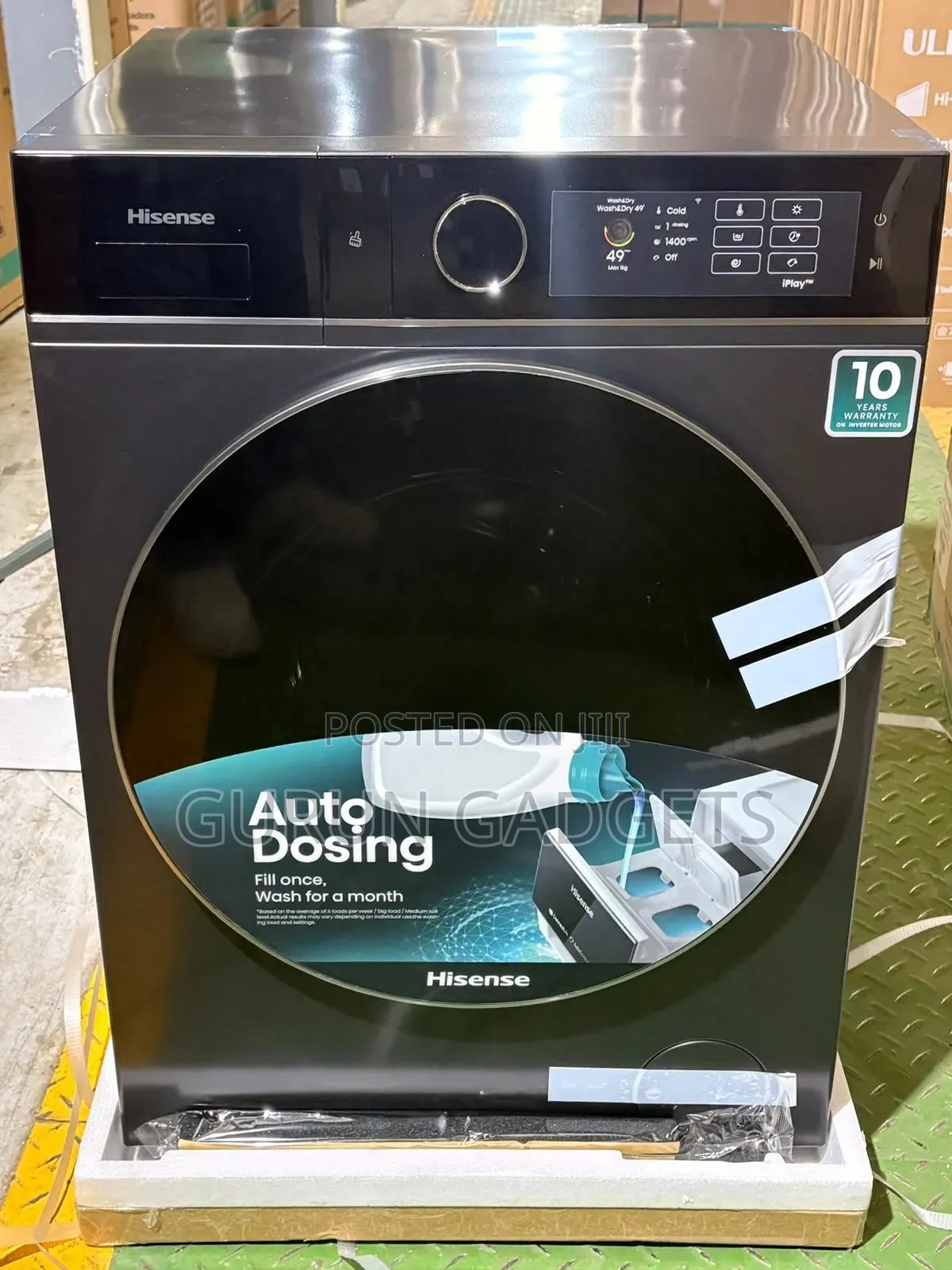 Hisense Washing Machine 12kg Wash 8kg Dryer