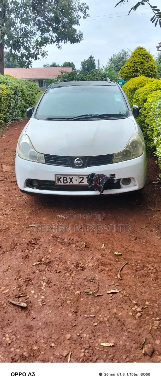 Nissan Wingroad 2014 White