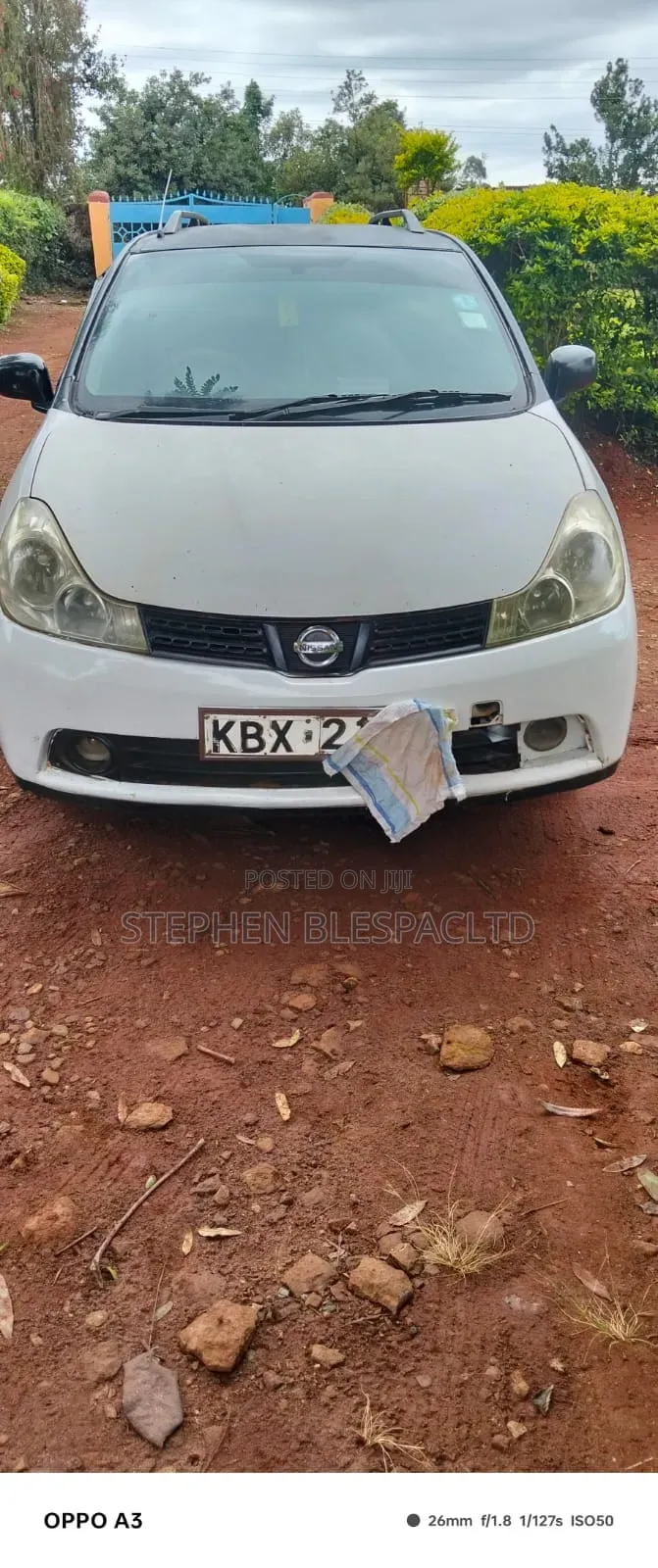 Nissan Wingroad 2014 White