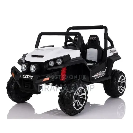 Beach Buggy Speed 4x4 UTV Kids Electric Ride-On(White)