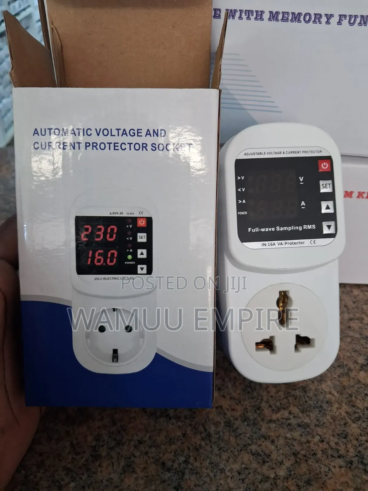 Jiuji Electric Jjsva-16 Adjustable Voltage ,Current Protective Socket