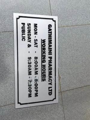 Engraving Signs; And 3D and 2D signs.best Quality and Affordable
