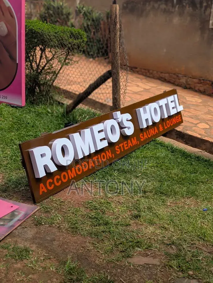 Engraving Signs; And 3D and 2D signs.best Quality and Affordable