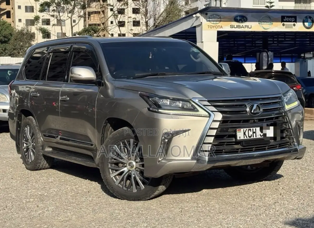 Lexus LX 450d AWD 2015 Gray