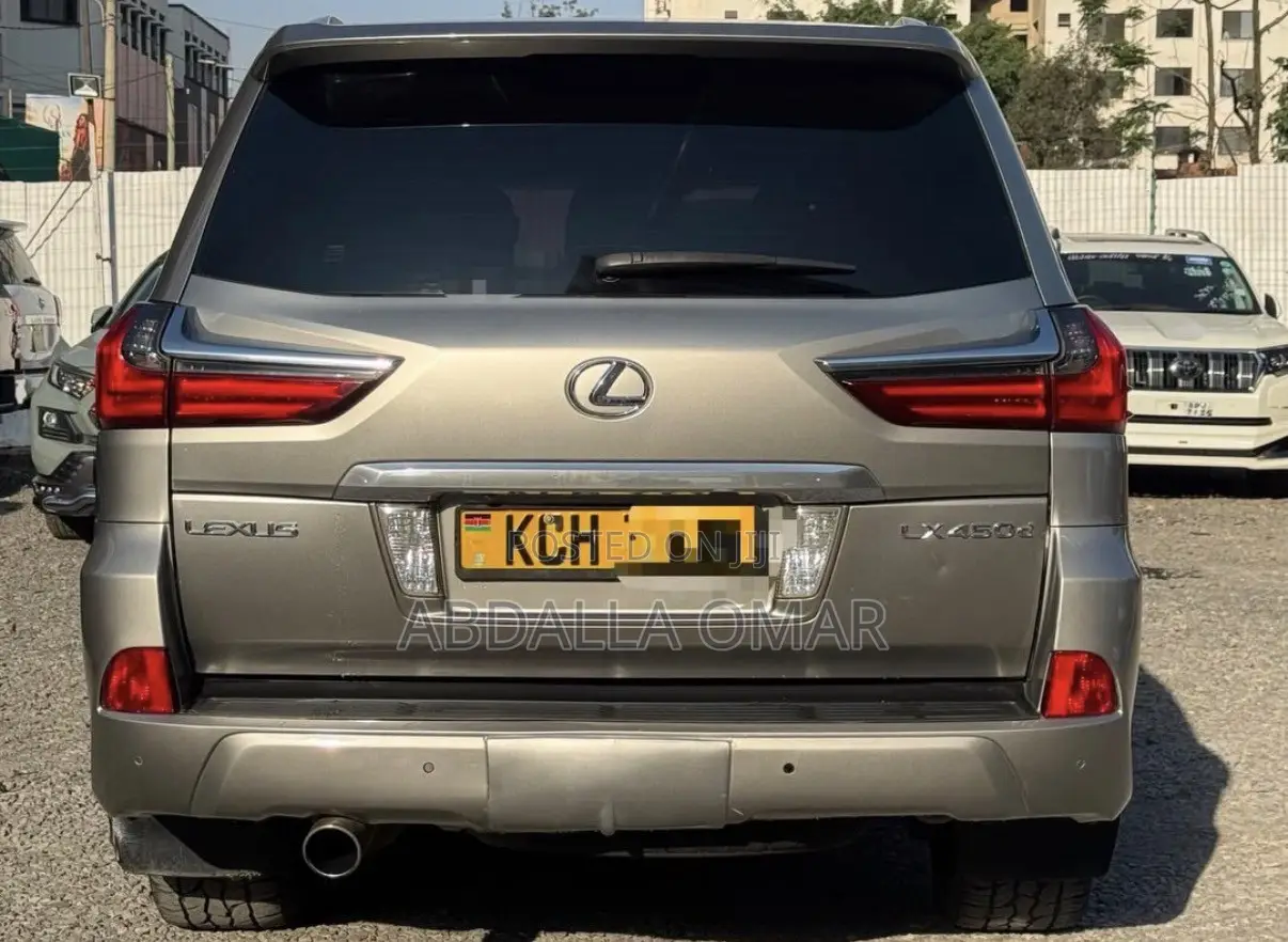 Lexus LX 450d AWD 2015 Gray