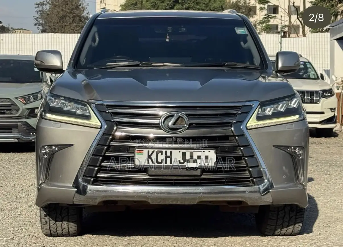 Lexus LX 450d AWD 2015 Gray