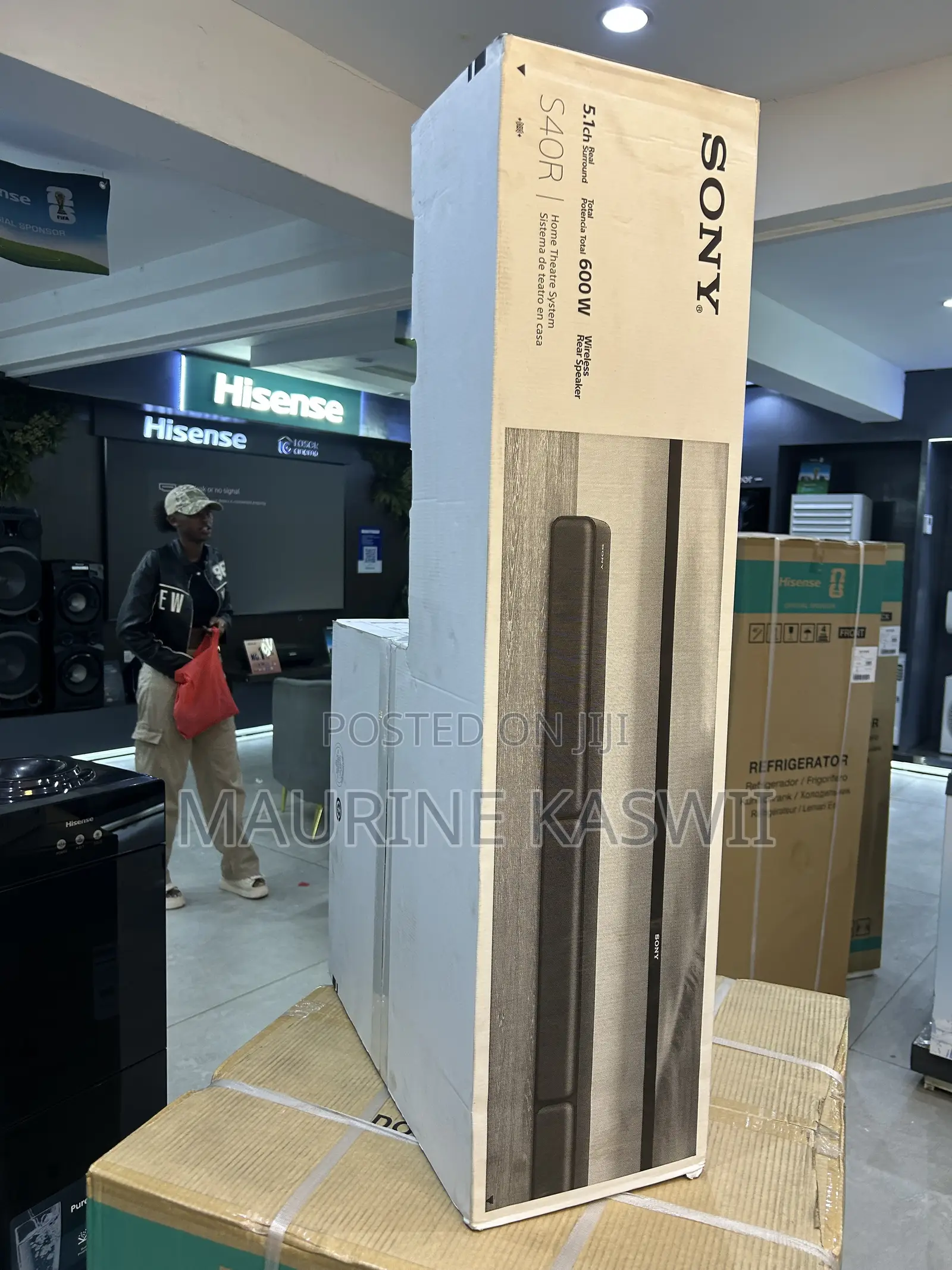 Sony Sound Bar System 600w -S40r ,5.1 Ch