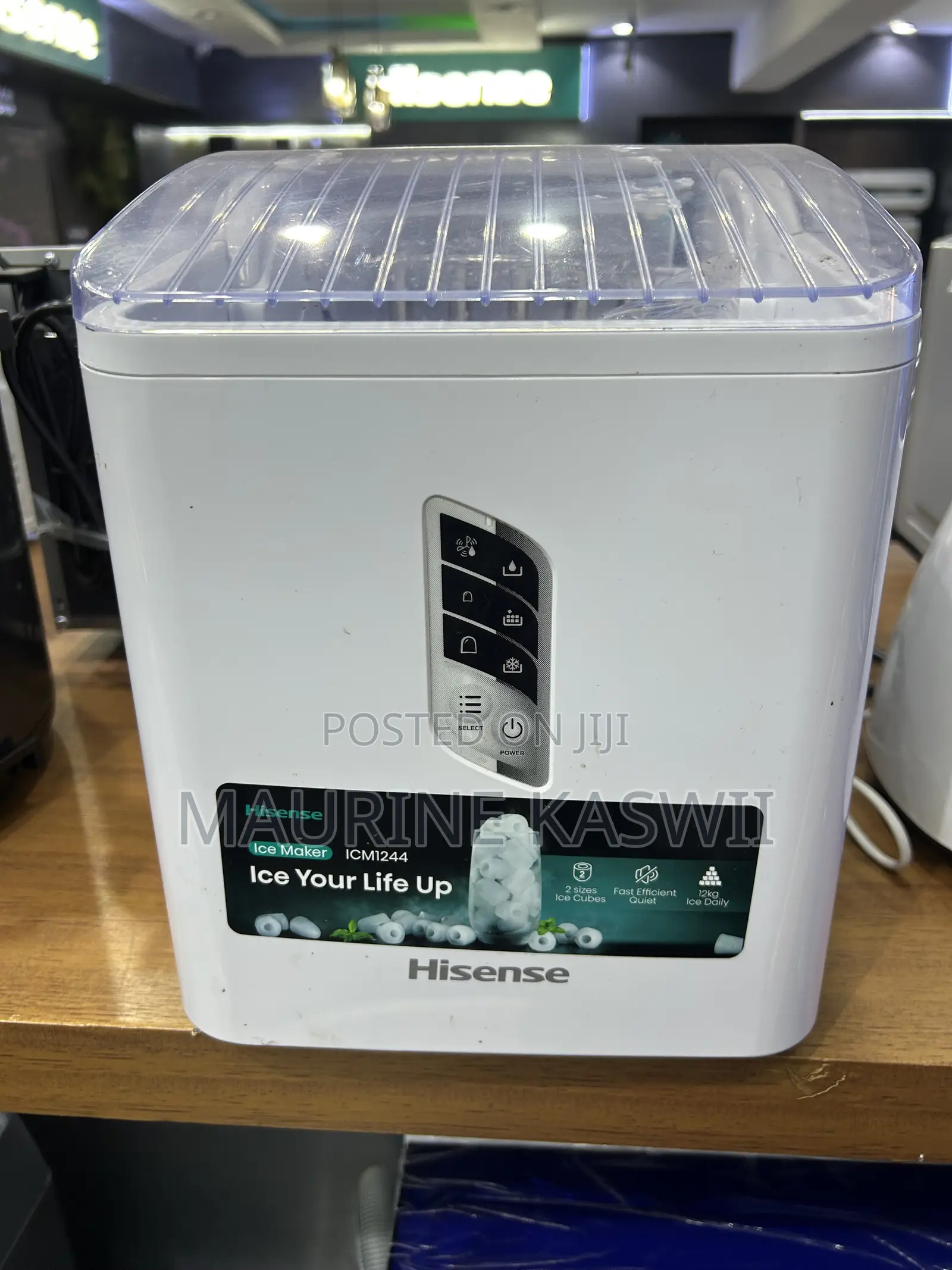 Hisense Ice Maker 12 Kg Daily Maker White