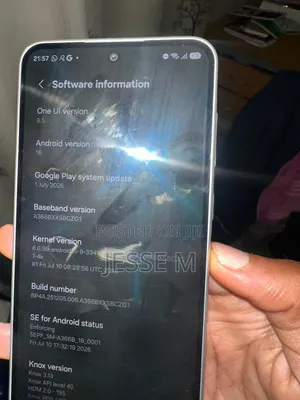 Samsung Galaxy A36 256 GB White