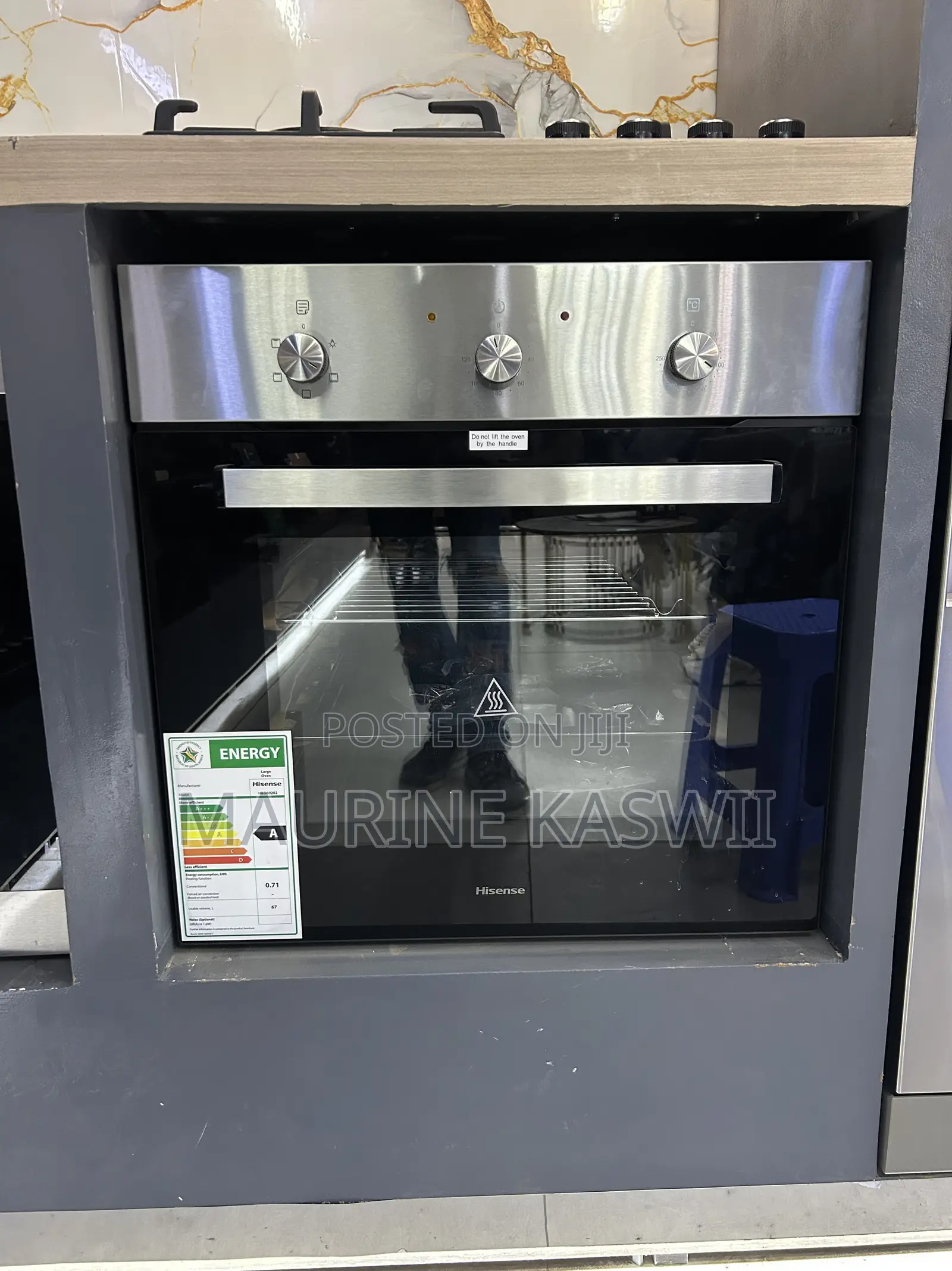 Hisense 75l Built in Oven 60cm-Silver