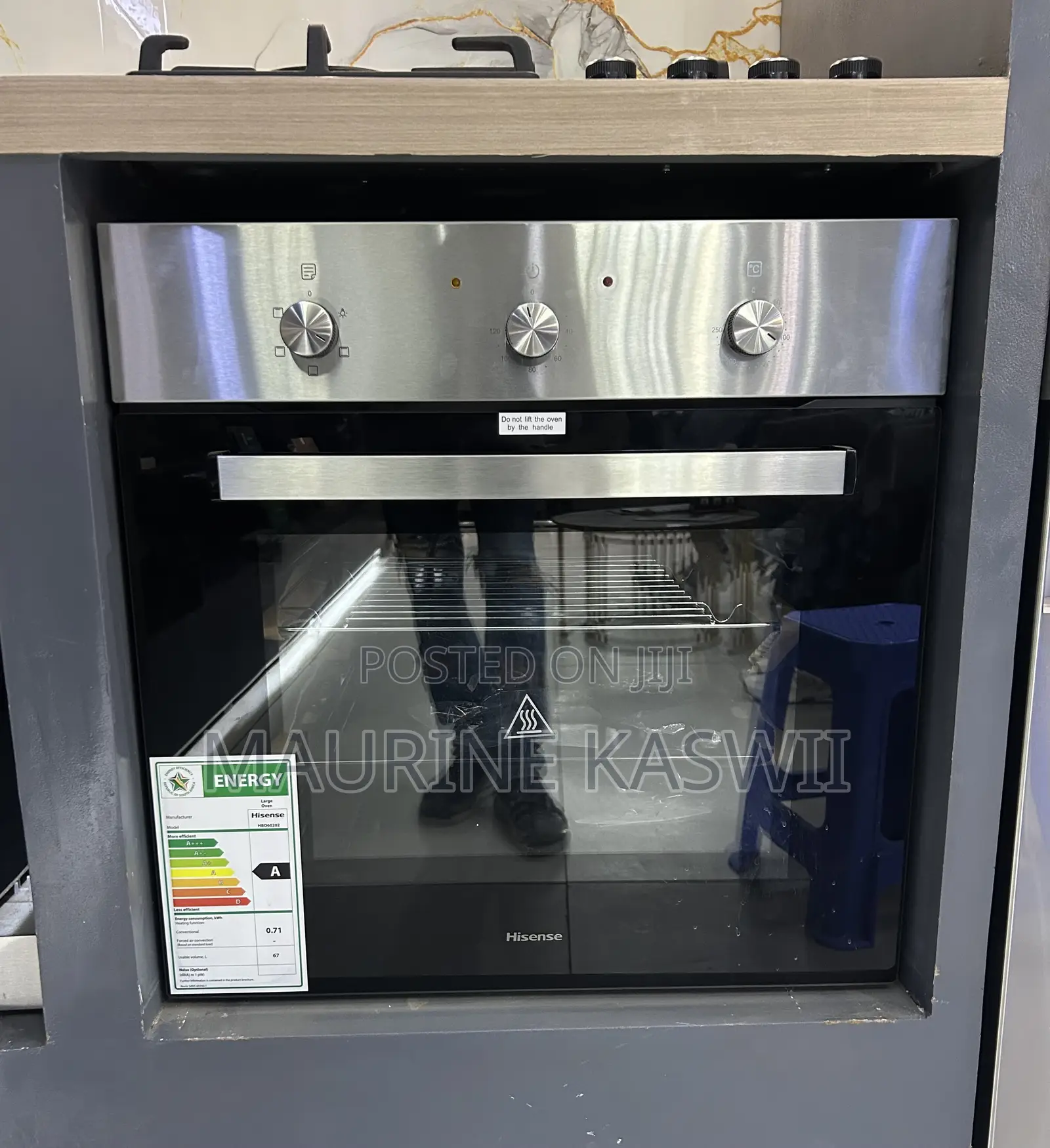 Hisense 75l Built in Oven 60cm-Silver