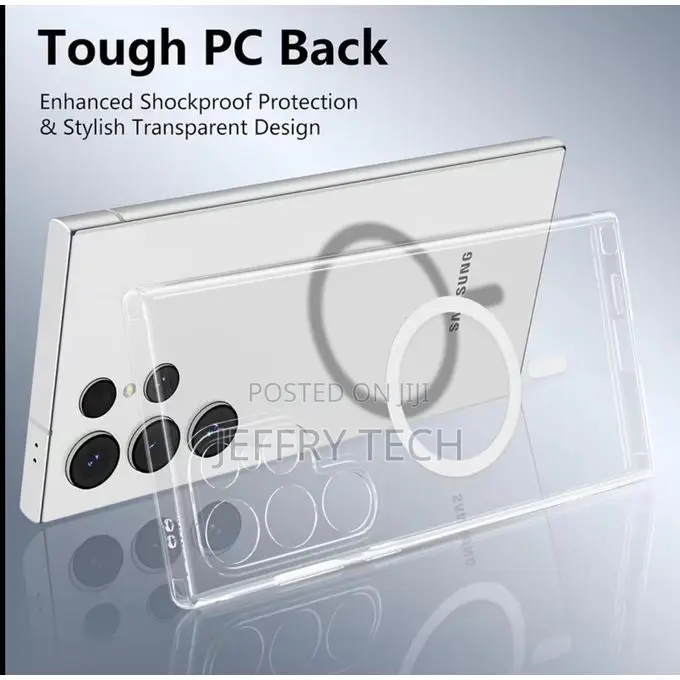 Samsung S26 Ultra , S25 Ultra , S24 Ultra , S23 Ultra Clear Case Magsa