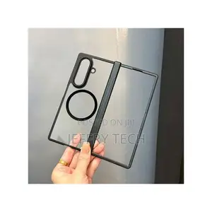 Samsung MagSafe-Compatible Clear Case for Galaxy Z Fold 6 – Anti-Yello