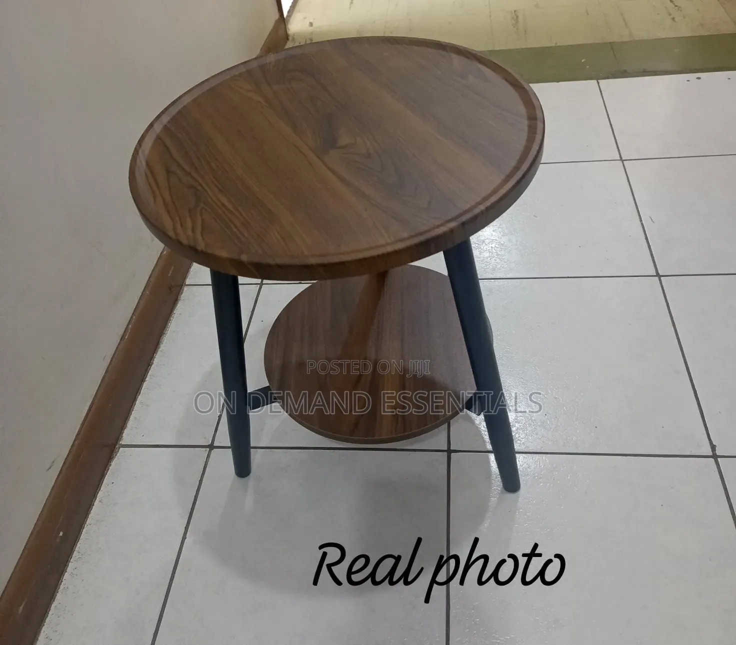 High Quality 2-Tier Round Side Table