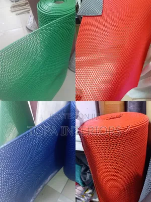 Firm Grip Perforated PVC Antislip Rubber S-Mats