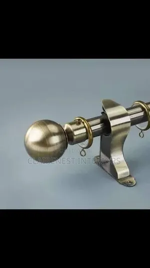 Strong, Sleek and Stylish Bronze and Antique Curtain Rods