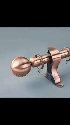 Strong, Sleek and Stylish Bronze and Antique Curtain Rods