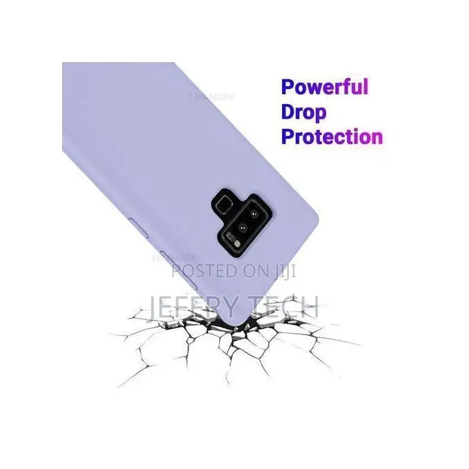 Soft Silicone Slim Shockproof Case for Samsung Galaxy Note 9 - Purple