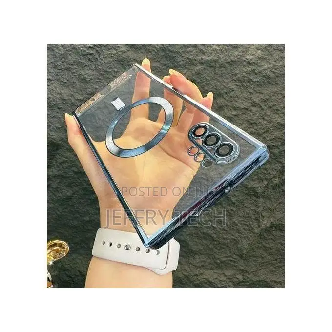Samsung Galaxy Note 10 Plus Transparent Magsafe Cover With Electroplat