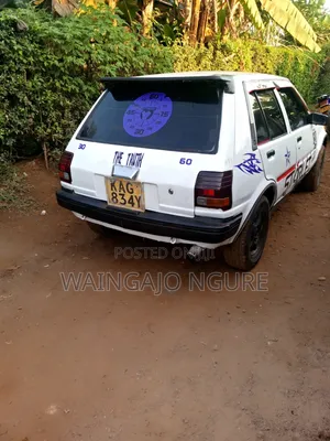 Toyota Starlet 1988 White